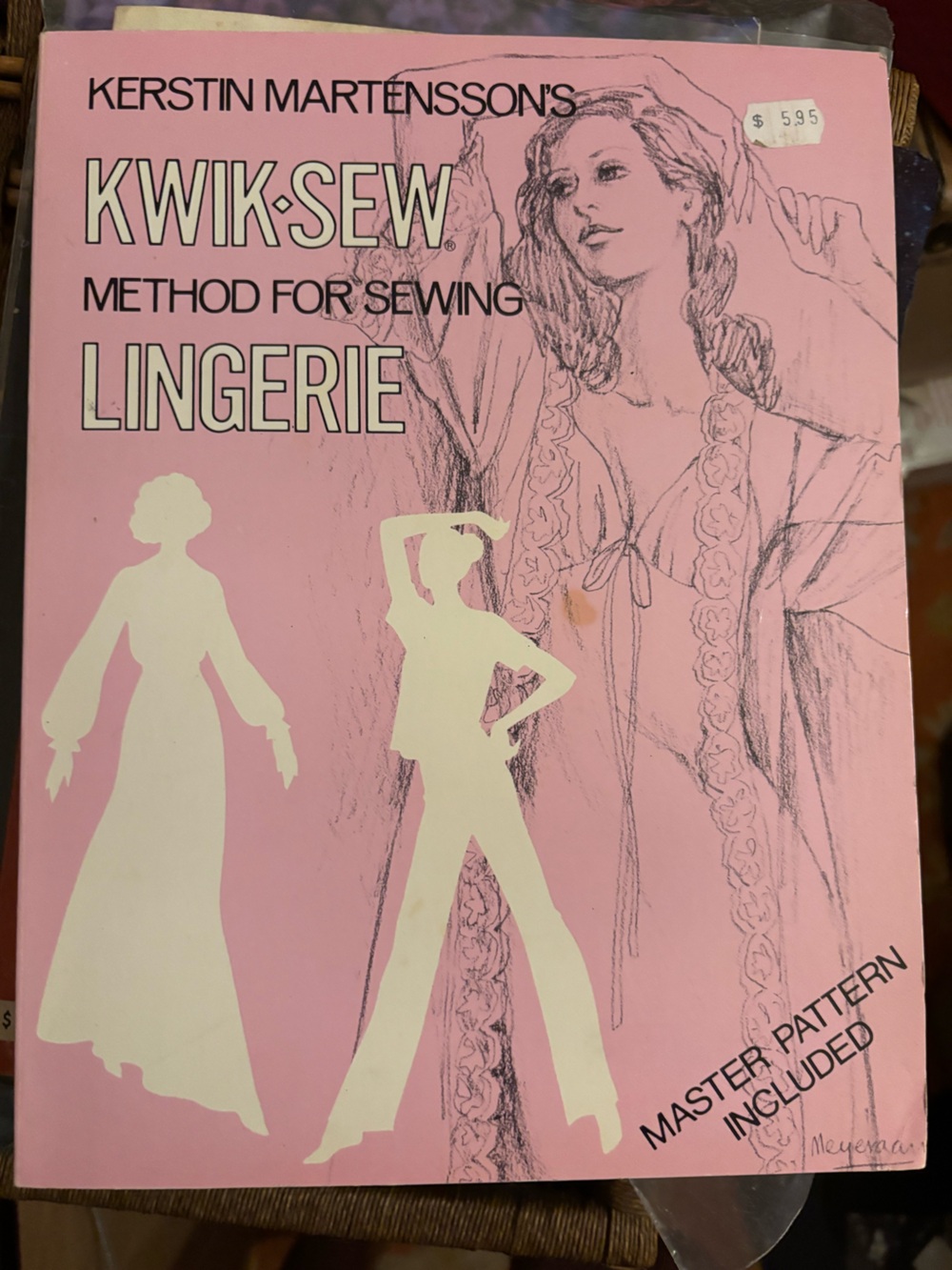 Kwik-Sew Method for Sewing Lingerie Book and Master Pattern 1978